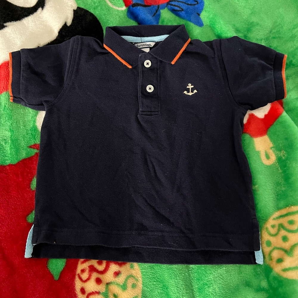 Baby boy dressy polo top